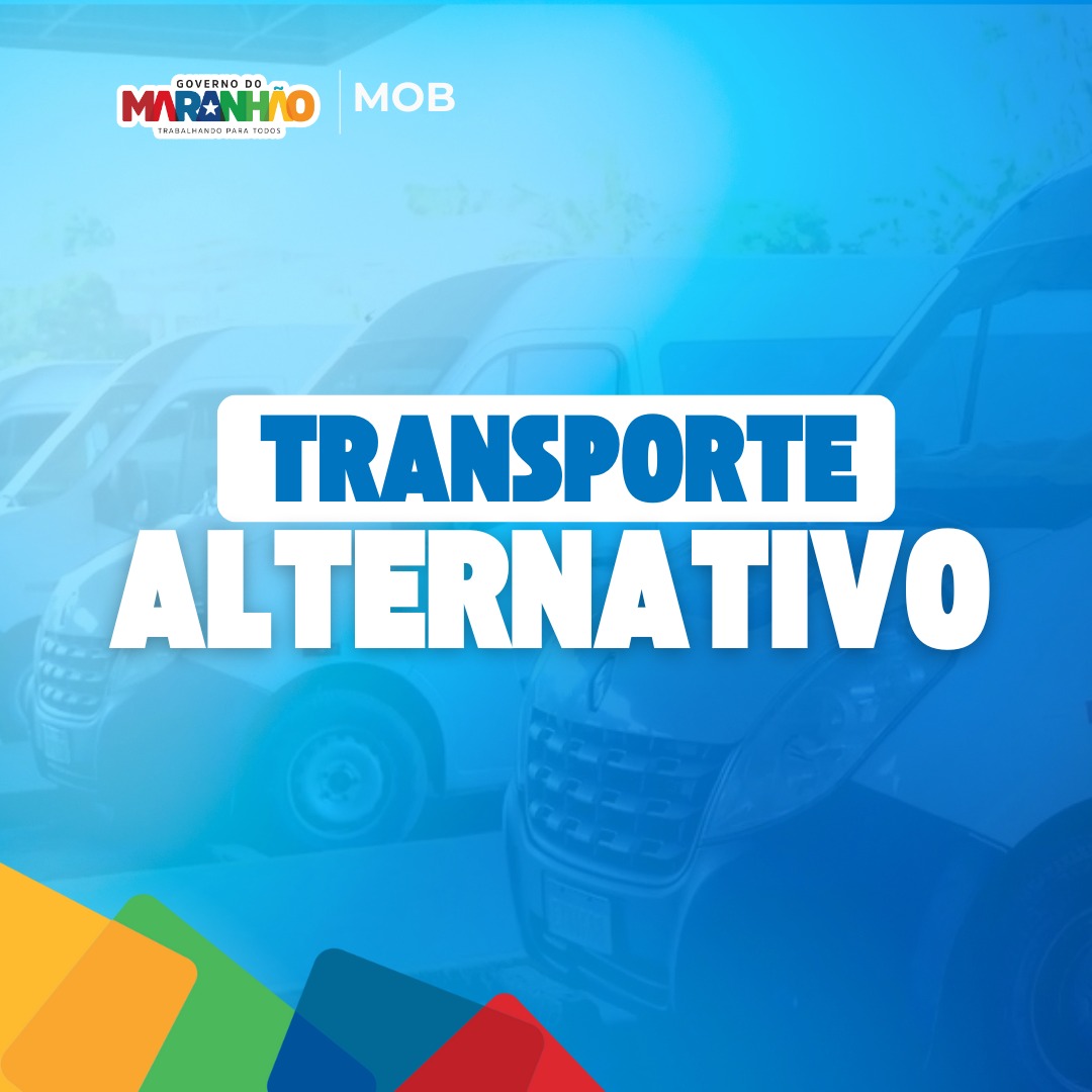 TRANSPORTE ALTERNATIVO DE PASSAGEIROS

O transporte alternativo intermunicipal no Maranhão é um serviço complementar aos modais rodoviário e semiurbano. Ele é composto por vans e micro-ônibus e oferecendo mais opções de deslocamento para a população. Ele atende a grande parte dos municípios maranhenses, com linhas que circulam principalmente pela BR-135 e também pelo transporte hidroviário via ferry-boat, que parte do Terminal de Transporte Alternativo via Ferry.

ONDE UTILIZAR
O embarque e desembarque de passageiros são realizados, de forma regular e autorizada, nos seguintes pontos:

Terminal Rodoviário de São Luís

Terminal Rodoviário de Imperatriz

Terminal de Passageiros via Ferry (Anel Viário, em São Luís)

FROTA REGULARIZADA
Todos os veículos que operam no transporte alternativo de forma regular possuem documentação em dia, passam por vistorias periódicas da MOB e recebem o Selo de Autorização MOB. O veículo que possuir essas credenciais está apto para o serviço.

VANTAGENS PARA A POPULAÇÃO
Segurança, regularidade e bom custo-benefício fazem do transporte alternativo uma opção acessível e confiável para quem precisa viajar entre os municípios maranhenses. 


COMO UTILIZAR:
Para utilizar o serviço, basta procurar os pontos de embarque autorizados ou se informar sobre horários e destinos diretamente nos terminais.
